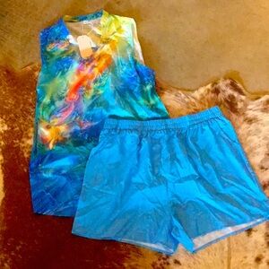Women’s size XXL, two piece summer outfit.